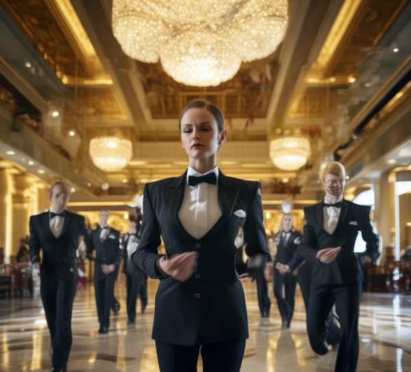 酒店服务礼仪操，挑战与突破